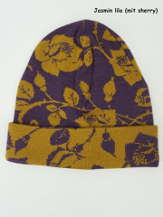 Invero M�tze Jasmin - 100% Schurwolle (Merino extra fein)