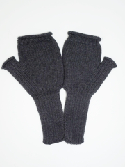 Invero Armstulpen Karina (mit Daumen) - 100% Schurwolle (Merino extra fein)