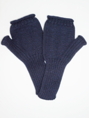 Invero Armstulpen Karina (mit Daumen) - 100% Schurwolle (Merino extra fein)