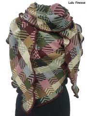 invero Dreiecktuch Lulu - 100% Schurwolle (Merino extra fein)