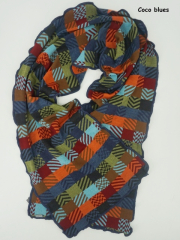 invero Schal Coco - 100% Schurwolle (Merino extra fein)