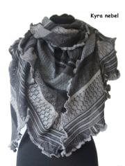 Invero KYRA Tuch - 100% Schurwolle (Merino extra fein)