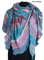 Invero KYRA Tuch - 100% Schurwolle (Merino extra fein)
