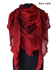 Invero KYRA Tuch - 100% Schurwolle (Merino extra fein)