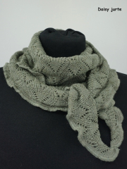 Invero mini scarf Daisy - 100% Schurwolle (Merino extra fein)
