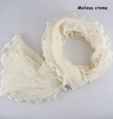 Invero Baumwollschal Melissa - 100% kbA Baumwolle