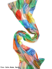 Salto Schal Calypso - 60% Baumwolle/20% Modal/20% Leinen