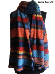 Invero Stola GESINE - 100% Schurwolle (Merino extra fein)