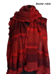 Invero Stola GESINE - 100% Schurwolle (Merino extra fein)