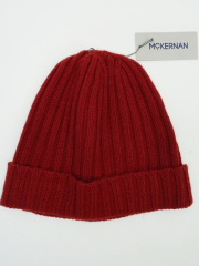 McKernan Rippenm�tze 2026 - 100% Schurwolle