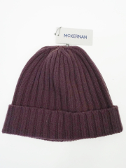 McKernan Rippenm�tze 2026 - 100% Schurwolle