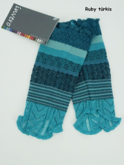 Invero Stulpen RUBY - 100% Schurwolle (Merino extra fein)