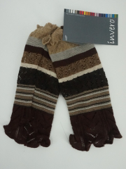 Invero Stulpen RUBY - 100% Schurwolle (Merino extra fein)