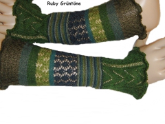 Invero Stulpen RUBY - 100% Schurwolle (Merino extra fein)