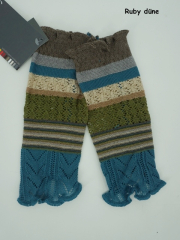Invero Stulpen RUBY - 100% Schurwolle (Merino extra fein)
