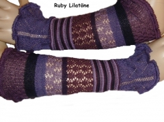 Invero Stulpen RUBY - 100% Schurwolle (Merino extra fein)