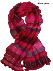 Invero Schal MANU - 100% Schurwolle (Merino extra fein)