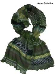 Invero Schal MANU - 100% Schurwolle (Merino extra fein)