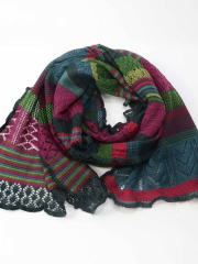 Invero Schal MANU - 100% Schurwolle (Merino extra fein)