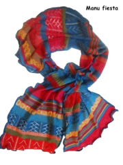 Invero Schal MANU - 100% Schurwolle (Merino extra fein)