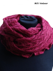 Invero Drehschal Milli - 100% Schurwolle (Merino extra fein)