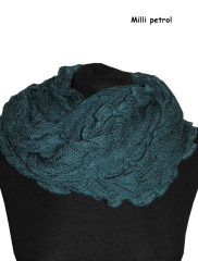 Invero Drehschal Milli - 100% Schurwolle (Merino extra fein)