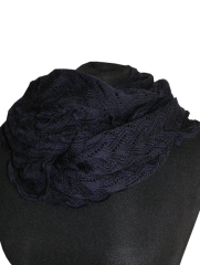 Invero Drehschal Milli - 100% Schurwolle (Merino extra fein)