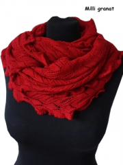 Invero Drehschal Milli - 100% Schurwolle (Merino extra fein)