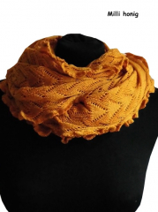 Invero Drehschal Milli - 100% Schurwolle (Merino extra fein)