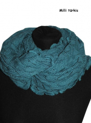 Invero Drehschal Milli - 100% Schurwolle (Merino extra fein)